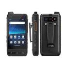 UNIWA F400 PoC Walkie Talkie Rugged Phone, Night Vision, 4GB+64GB, 4.0 inch Android 15  Mediatek Helio G81 Octa Core, Network: 4G, SOS, NFC, Plug:EU Plug(Black) - 1