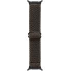 For Samsung Galaxy Watch8 / Watch8 Classic Wave Pattern Nylon Braided Watch Band(Dark Green) - 3
