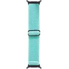For Samsung Galaxy Watch8 / Watch8 Classic Wave Pattern Nylon Braided Watch Band(Mint Green) - 3