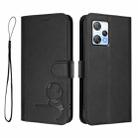 For Blackview A53 Litter Panda Embossing RFID Leather Phone Case with Lanyard(Black) - 2