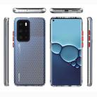 For Huawei P40 Honeycomb Shockproof TPU Case(Transparent) - 2