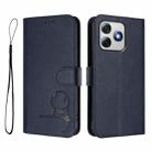 For Ulefone Note 18 Ultra / 18 Pro Litter Panda Embossing RFID Leather Phone Case with Lanyard(Blue) - 2