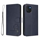 For UMIDIGI Power 7 / Power 7S Litter Panda Embossing RFID Leather Phone Case with Lanyard(Blue) - 2