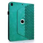 For Samsung Galaxy Tab S6 Lite 2024 Rotatable Rhombus Embossed Smart Leather Tablet Case(Light Blue) - 3