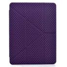 For iPad 2025 / 2022 Y-Fold Pyramid Texture Smart Leather Tablet Case(Purple) - 2