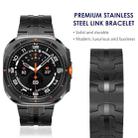 For Samsung Galaxy Watch8 / Watch8 Classic Butterfly Buckle Titanium Alloy Watch Band(Black) - 2