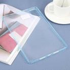 For Lenovo Xiaoxin Pad 11 2025 Color TPU Hybrid Clear Acrylic Tablet Case(Ice Blue) - 2