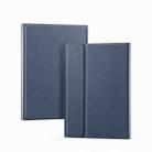 For Samsung Galaxy Tab S10 FE+ PSC-X620 Touchpad Bluetooth Keyboard Leather Tablet Case(Dark Blue) - 2
