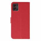 For Samsung Galaxy XCover7 Pro Feather Pattern Litchi Texture Leather Phone Case(Red) - 3