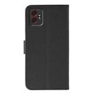 For Samsung Galaxy XCover7 Pro Feather Pattern Litchi Texture Leather Phone Case(Black) - 3
