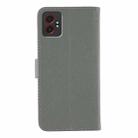 For Samsung Galaxy XCover7 Pro Feather Pattern Litchi Texture Leather Phone Case(Gray) - 3