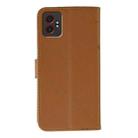 For Samsung Galaxy XCover7 Pro Feather Pattern Litchi Texture Leather Phone Case(Brown) - 3