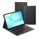 For Samsung Galaxy Tab S10 FE+ PS-X620 Basics Bluetooth Keyboard Leather Tablet Case(Black) - 1