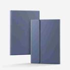For Samsung Galaxy Tab S10 FE+ PS-X620 Basics Bluetooth Keyboard Leather Tablet Case(Lavender) - 2