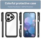 For Huawei Pura 80 5G Colorful Series Acrylic Hybrid TPU Phone Case(Black) - 2