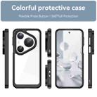 For Huawei Pura 80 Ultra 5G Colorful Series Acrylic Hybrid TPU Phone Case(Black) - 2