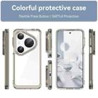 For Huawei Pura 80 Pro+ 5G Colorful Series Acrylic Hybrid TPU Phone Case(Transparent Grey) - 2