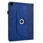 For Samsung Galaxy Tab S6 Lite 2024 Rotatable Building Blocks Embossed Smart Leather Tablet Case(Blue) - 3