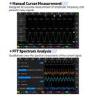 FNIRSI DPOS350P 4 in 1 7 inch IPS HD Touch Screen 350M Tablet Oscilloscope(EU Plug) - 14