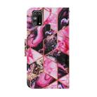 For Samsung Galaxy M31 / M31s Coloured Drawing Pattern Horizontal Flip PU Leather Case with Holder & Card Slots & Wallet & Lanyard(Purple Marble) - 3