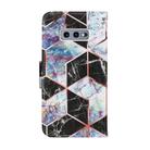 For Samsung Galaxy S10e Coloured Drawing Pattern Horizontal Flip PU Leather Case with Holder & Card Slots & Wallet & Lanyard(Black Marble) - 3