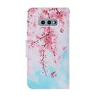 For Samsung Galaxy S10e Coloured Drawing Pattern Horizontal Flip PU Leather Case with Holder & Card Slots & Wallet & Lanyard(Cherry Blossoms) - 3