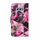 For Samsung Galaxy S10e Coloured Drawing Pattern Horizontal Flip PU Leather Case with Holder & Card Slots & Wallet & Lanyard(Purple Marble) - 3