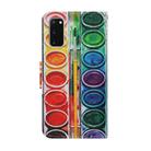 For Samsung Galaxy S20 Coloured Drawing Pattern Horizontal Flip PU Leather Case with Holder & Card Slots & Wallet & Lanyard(Eye Shadow) - 3