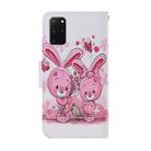 For Samsung Galaxy S20 Plus Coloured Drawing Pattern Horizontal Flip PU Leather Case with Holder & Card Slots & Wallet & Lanyard(Cute Rabbit) - 3