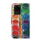 For Samsung Galaxy S20 Ultra Coloured Drawing Pattern Horizontal Flip PU Leather Case with Holder & Card Slots & Wallet & Lanyard(Eye Shadow) - 3