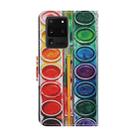 For Samsung Galaxy S20 Ultra Coloured Drawing Pattern Horizontal Flip PU Leather Case with Holder & Card Slots & Wallet & Lanyard(Eye Shadow) - 3