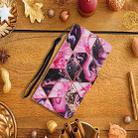 For Samsung Galaxy S20 Ultra Coloured Drawing Pattern Horizontal Flip PU Leather Case with Holder & Card Slots & Wallet & Lanyard(Purple Marble) - 7
