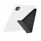 For iPad Air 13 2024 / 2025 / Pro 12.9 Y-Fold Clear Acrylic Glitter Smart Leather Tablet Case(Black) - 3