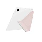 For Samsung Galaxy Tab A9+ Y-Fold Clear Acrylic Glitter Smart Leather Tablet Case(Rose Gold) - 3