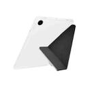 For Samsung Galaxy Tab A9+ Y-Fold Clear Acrylic Glitter Smart Leather Tablet Case(Black) - 3