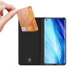 For OPPO Reno4 Pro DUX DUCIS Skin Pro Series Horizontal Flip PU + TPU Leather Case, with Holder & Card Slots(Black) - 3