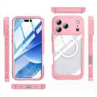 For iPhone 17 Pro Max Life Waterproof MagSafe Magnetic Rugged Phone Case(Pink) - 2