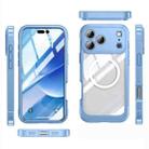 For iPhone 17 Pro Max Life Waterproof MagSafe Magnetic Rugged Phone Case(Light Blue) - 2