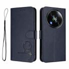 For itel RS4 Litter Panda Embossing RFID Leather Phone Case with Lanyard(Blue) - 2