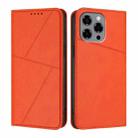 For Doogee Note 58 / Note 58 Pro Strong Magnetic Frosted Flip Leather Phone Case(Orange) - 1