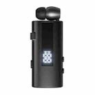 K92 Collar Clip Wireless Bluetooth Earphone(Black) - 1
