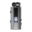 K92 Collar Clip Wireless Bluetooth Earphone(Grey) - 1