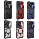 For TCL 50 NxtPaper CD Texture Sliding Camshield Magnetic Holder Phone Case(Pink) - 2