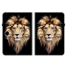 For OPPO Pad SE 11 inch Crystal Texture Colored Drawing Leather Tablet Case(Lion Head) - 2