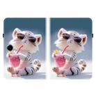 For OPPO Pad SE 11 inch Crystal Texture Colored Drawing Leather Tablet Case(Cartoon Tiger Cub) - 2