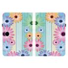 For OPPO Pad SE 11 inch Crystal Texture Colored Drawing Leather Tablet Case(Sunflowers) - 2