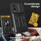 For OnePlus Nord CE4 Lite Sliding Camshield TPU+PC Phone Case with Card Slot(Black) - 3