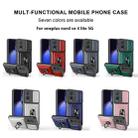 For OnePlus Nord CE4 Lite Sliding Camshield TPU+PC Phone Case with Card Slot(White) - 2