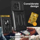For OnePlus 13R 5G Sliding Camshield TPU+PC Phone Case with Card Slot(Grey) - 3