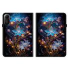 For Xiaomi Redmi Pad 2 11 inch Crystal Texture Colored Drawing Leather Tablet Case(Little Lantern Flowers) - 2
